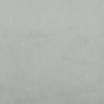 Tagesbett Ausziehbar mit Matratzen Hellgrau 100x200 cm Samt