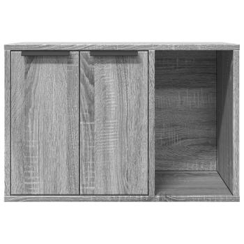 Katzenklo Grau Sonoma 60x40x40 cm Holzwerkstoff