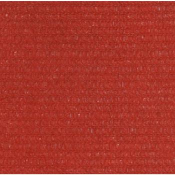Sonnensegel 160 g/m² Rot 5x6x6 m HDPE