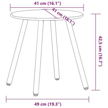 Gartenstuhl-Set 3-tlg. Schwarz und Weiß Poly Rattan