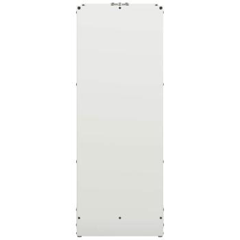 Brennholzregal Weiß 40x30x80 cm Kaltgewalzter Stahl