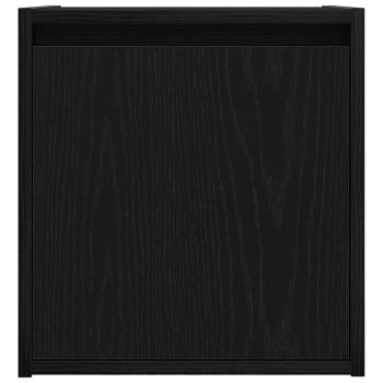 Wand-Nachttisch Schwarz 38x34x40 cm
