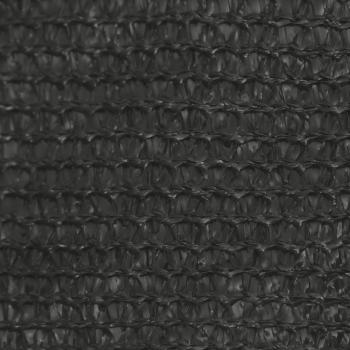 Sonnensegel 160 g/m² Anthrazit 6x8 m HDPE