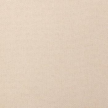 Schlafsofa 2-Sitzer mit 2 Kissen Creme Stoff