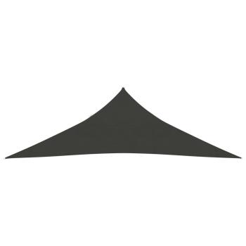 Sonnensegel 160 g/m² Anthrazit 6x6x6 m HDPE