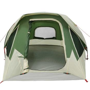 ARDEBO.de - Campingzelt 4 Personen Grün Wasserdicht