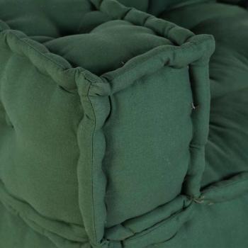 Pouf Modular Grün 140x70x36 cm Stoff