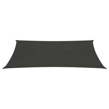 Sonnensegel 160 g/m² Anthrazit 3x5 m HDPE