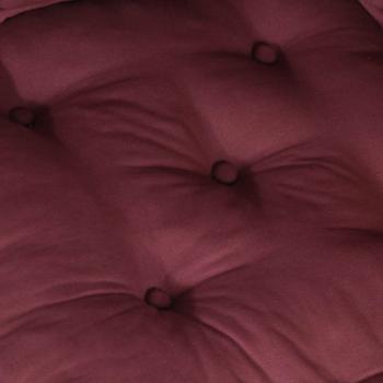 Pouf Modular Kastanienbraun 70x70x54 cm Stoff