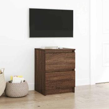 ARDEBO.de - TV-Schrank Braun Eichen-Optik 40x35x54 cm Holzwerkstoff