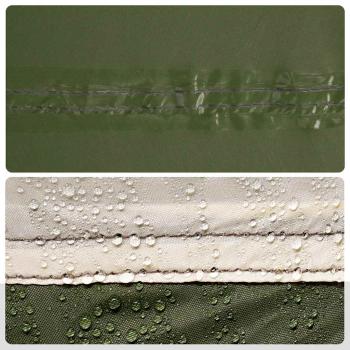 Angelzelt 3 Personen Olivgrün Wasserdicht