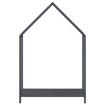 Brennholzregal Anthrazit 60x25x90 cm Kaltgewalzter Stahl