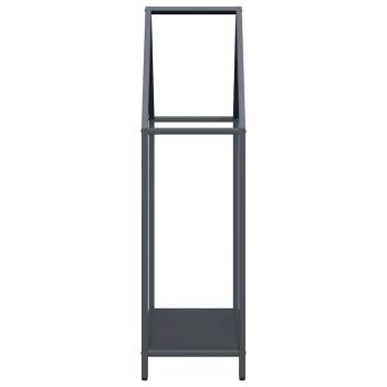 Brennholzregal Anthrazit 60x25x90 cm Kaltgewalzter Stahl