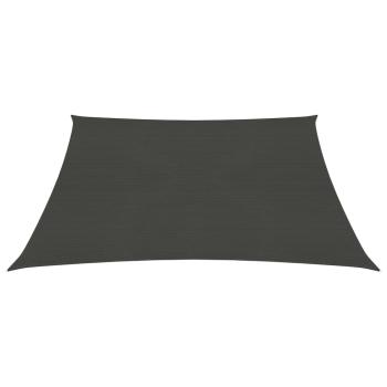 Sonnensegel 160 g/m² Anthrazit 6x6 m HDPE