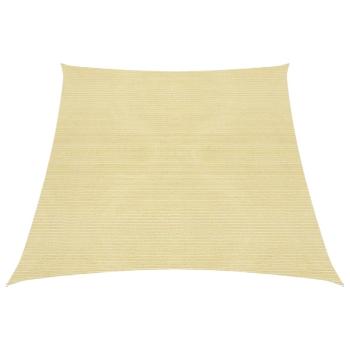 Sonnensegel 160 g/m² Beige 4/5x4 m HDPE