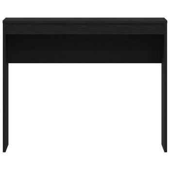 Schreibtisch Schwarz Eichen-Optik 90x40x72 cm Holzwerkstoff