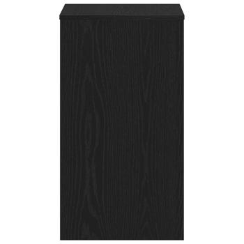Schreibtisch Schwarz Eichen-Optik 90x40x72 cm Holzwerkstoff