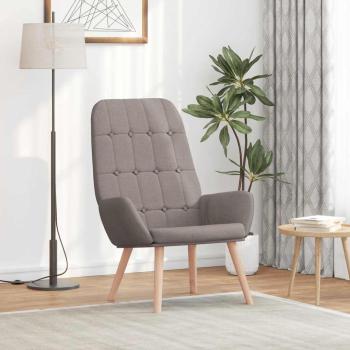 ARDEBO.de - Relaxsessel Taupe Stoff