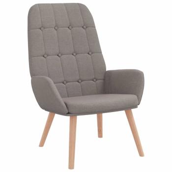 Relaxsessel Taupe Stoff
