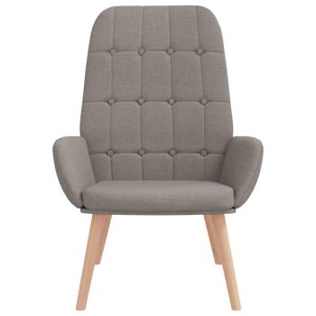 Relaxsessel Taupe Stoff