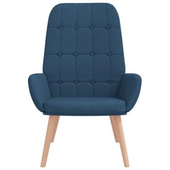 Relaxsessel Blau Stoff