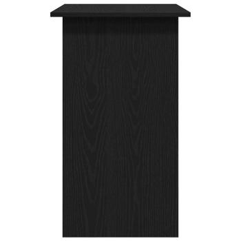 Schreibtisch Schwarz Eichen-Optik 80x45x74 cm Holzwerkstoff