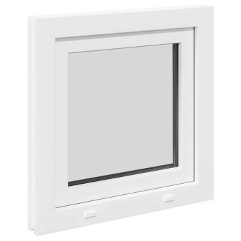 Kellerfenster RISOR 60x60 cm Dreh Kipp DIN Links Weiß