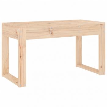 Gartenbank 80x38x45 cm Massivholz Kiefer