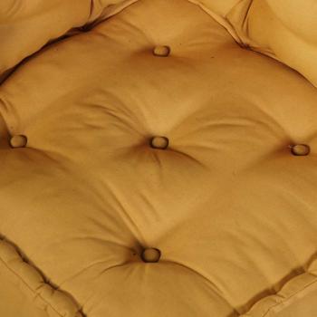 Pouf Modular Gelb 70x70x54 cm Stoff