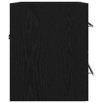 Waschbeckenunterschrank Braun Eichen-Optik 60x38,5x48 cm