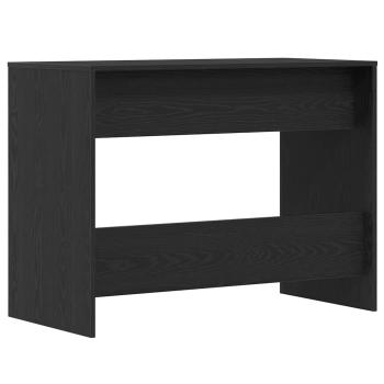 Schreibtisch Schwarz Eichen-Optik 101x50x76,5 cm Holzwerkstoff