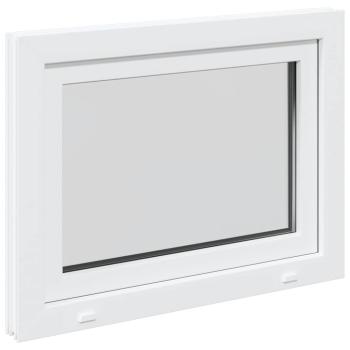 Kellerfenster RISOR 80x60 cm Dreh Kipp DIN Links Weiß