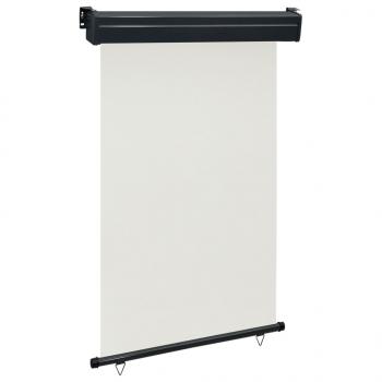 ARDEBO.de - Balkon-Seitenmarkise 125x250 cm Creme