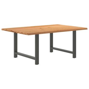 ARDEBO.de - Esstisch Hellbraun 180x120x74 cm Massivholz Eiche Rechteckig