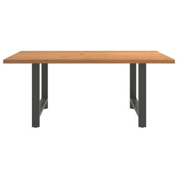 Esstisch Hellbraun 180x120x74 cm Massivholz Eiche Rechteckig