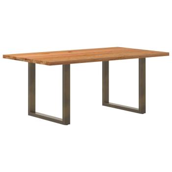 ARDEBO.de - Esstisch Hellbraun 180x100x74 cm Massivholz Eiche Rechteckig