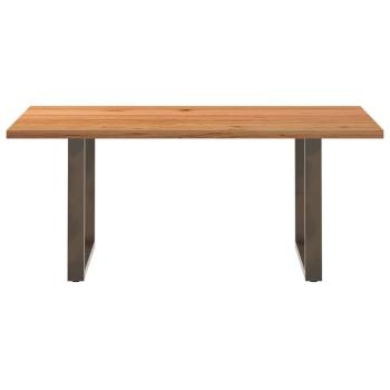 Esstisch Hellbraun 180x100x74 cm Massivholz Eiche Rechteckig