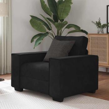 ARDEBO.de - Sessel Schwarz 59 cm Samt