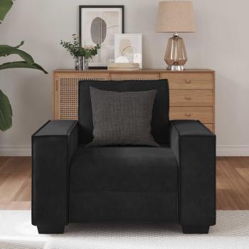 Sessel Schwarz 59 cm Samt