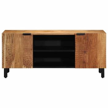 TV-Schrank 105x33x46 cm Massivholz Akazie