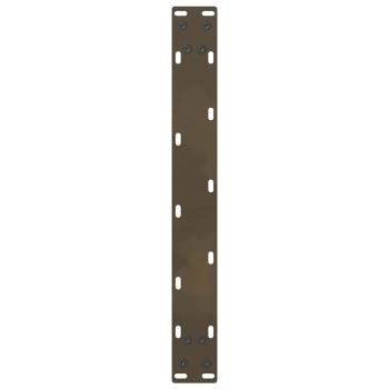 Couchtischbeine Naturstahl 2 Stk. 60x(42-43) cm Stahl