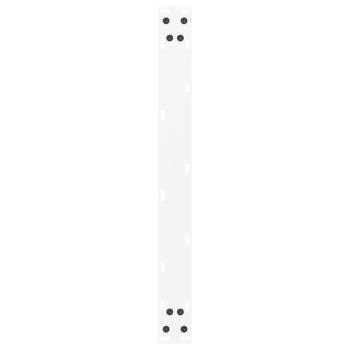 Couchtischbeine U-Form 2 Stk. Weiß 60x(30-31) cm Stahl