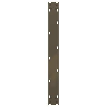 Couchtischbeine U-Form 3 Stk. Naturstahl 80x(72-73) cm Stahl