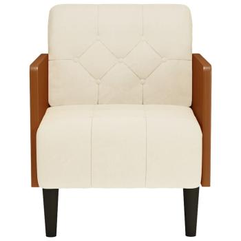 Sessel mit Armlehnen 55 cm Leinen