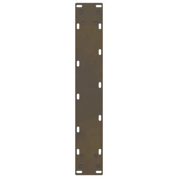 Couchtischbeine Naturstahl 2 Stk. 40x(90-91) cm Stahl