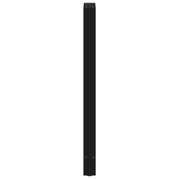 Couchtischbeine Schwarz 2 Stk. 50x(110-111) cm Stahl