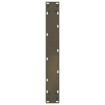 Couchtischbeine U-Form 3 Stk. Naturstahl 70x(72-73) cm Stahl