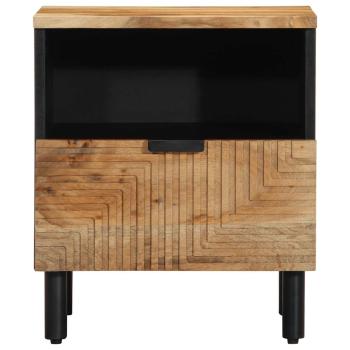 Nachttisch 40x33x46 cm Massivholz Akazie