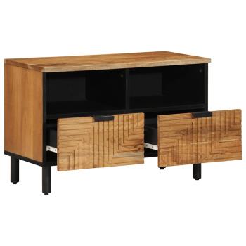ARDEBO.de - TV-Schrank 70x33x46 cm Massivholz Akazie