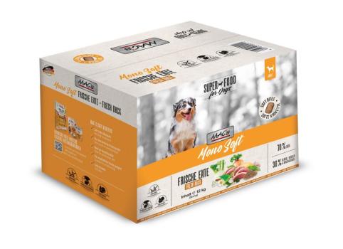 ARDEBO.de MACs Dog Mono Soft Frische Ente 12 kg